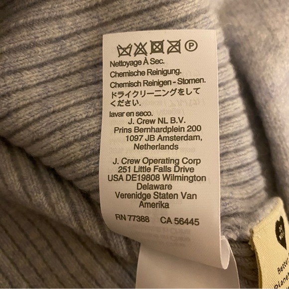 NWT Madewell Small Blue It’s Gonna Be Me Cropped Sweater - Picture 12 of 14